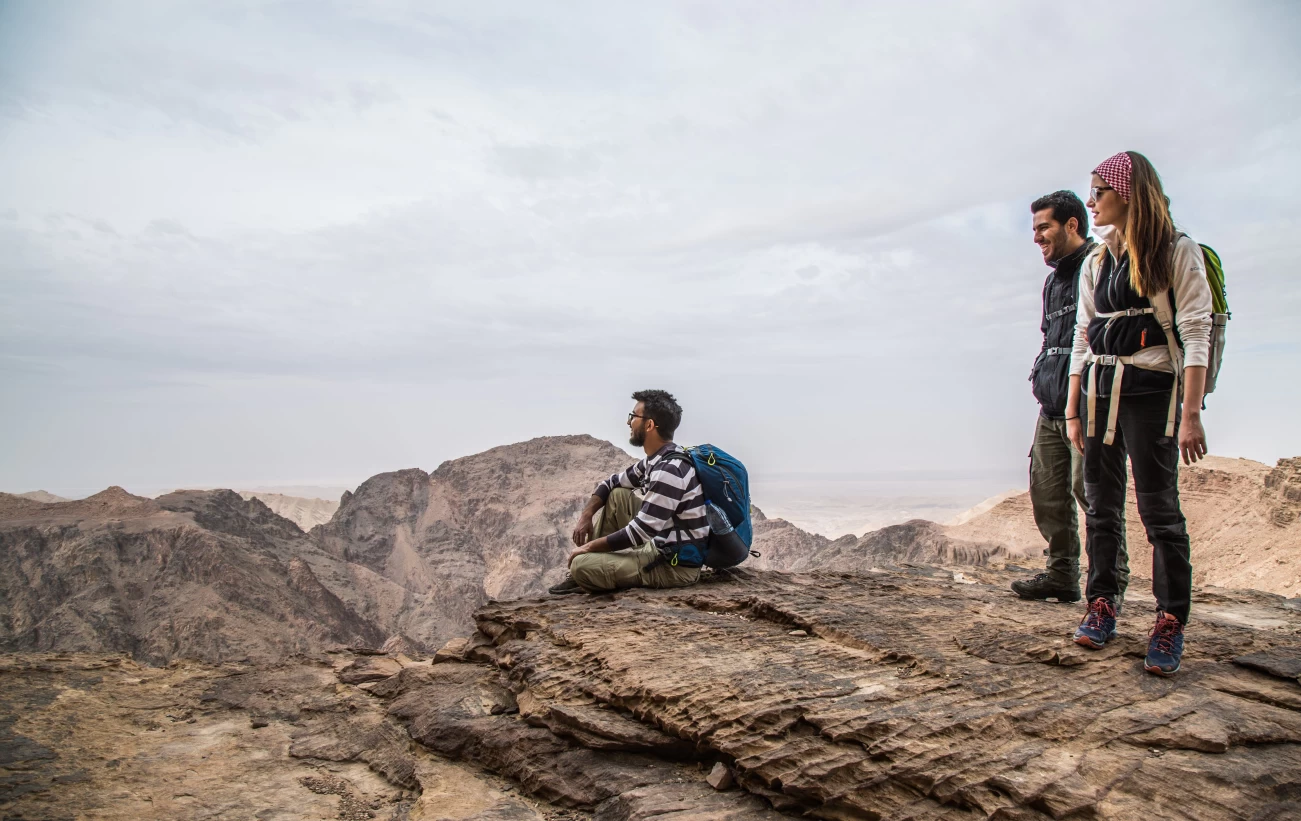 hiking tours and adventure tours in Jordan (Hiking Dana - Petra Little Petra - Wadi Rum and Jordan Tours)